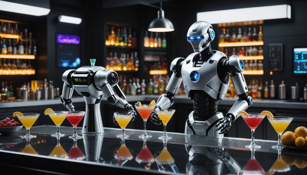 découvrez comment la robotique révolutionne la préparation de cocktails en alliant précision, rapidité et créativité pour offrir des expériences uniques dans les bars modernes.