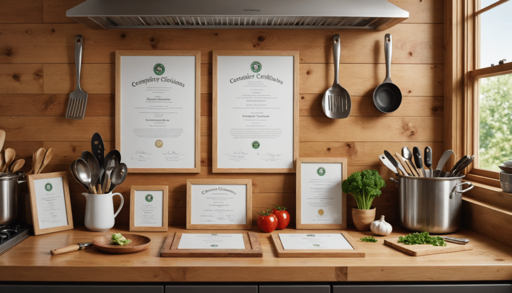 découvrez les certifications incontournables pour exercer en cuisine : diplômes, formations et qualifications essentielles à connaître pour travailler dans le secteur de la restauration en toute légalité et sécurité.