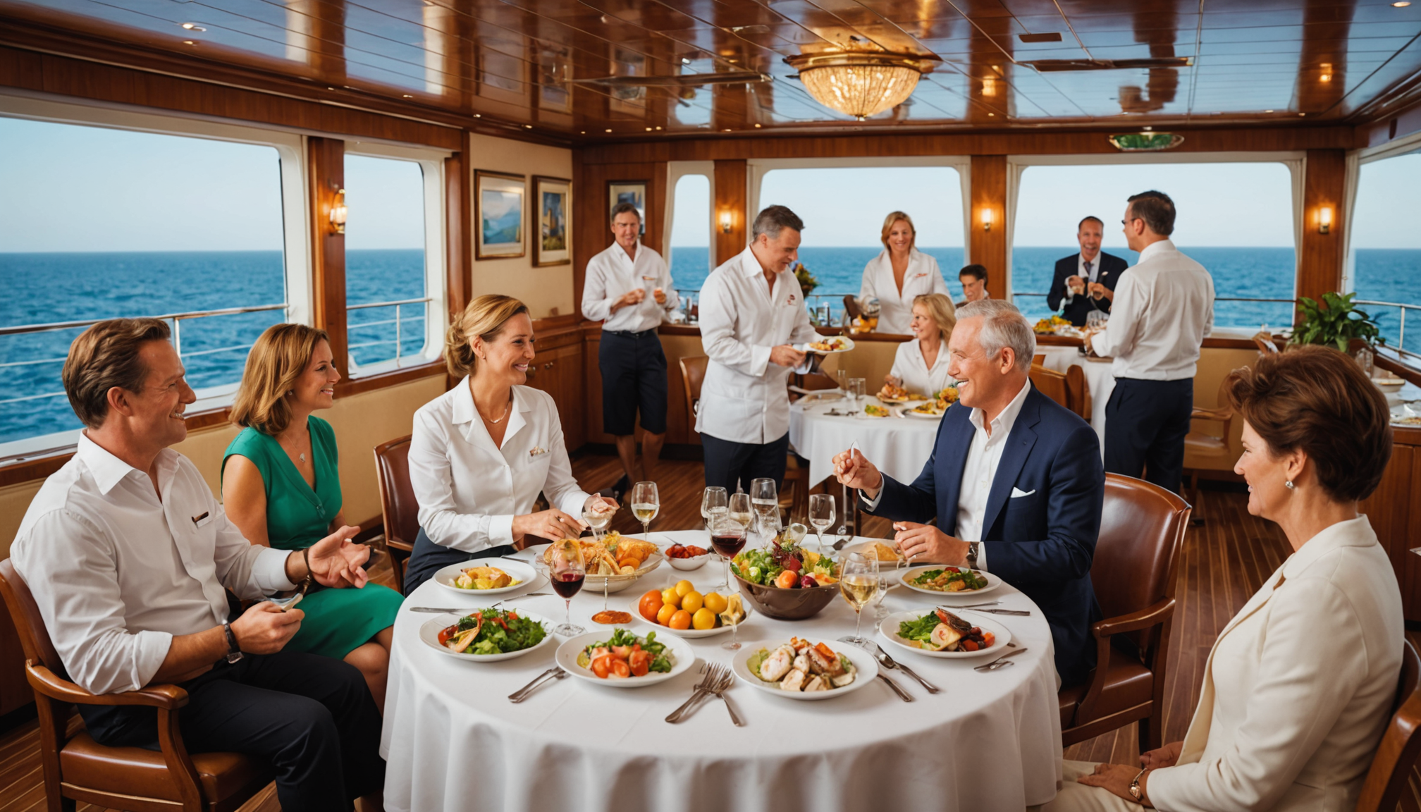 découvrez les croisières thématiques autour de la gastronomie : embarquez pour un voyage culinaire unique, dégustez des spécialités régionales et vivez des expériences gourmandes à bord et lors des escales.