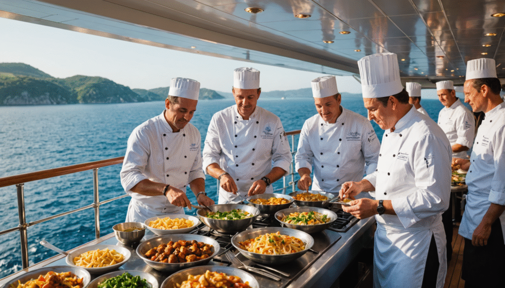 découvrez les croisières thématiques dédiées à la gastronomie : embarquez pour un voyage culinaire unique, dégustez des mets d’exception et vivez des expériences gourmandes à bord tout en explorant de nouvelles destinations.