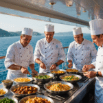 découvrez les croisières thématiques dédiées à la gastronomie : embarquez pour un voyage culinaire unique, dégustez des mets d’exception et vivez des expériences gourmandes à bord tout en explorant de nouvelles destinations.