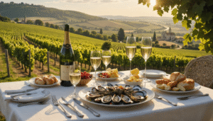 partez à la découverte des saveurs de la champagne lors d’un week-end gastronomique : dégustations de vins et de spécialités locales, visites de caves prestigieuses et expériences culinaires inoubliables au cœur d’un terroir d’exception.