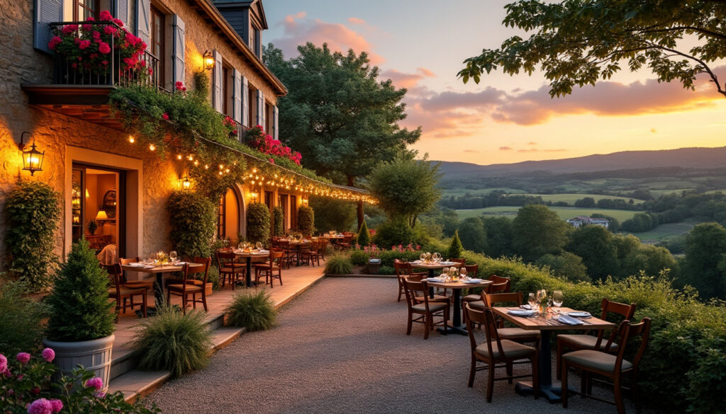 découvrez notre sélection des hôtels-restaurants les plus charmants de france : des lieux authentiques, alliant gastronomie raffinée et hébergement de caractère, pour un séjour inoubliable dans les plus belles régions françaises.