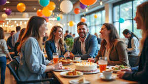 découvrez nos conseils pratiques pour organiser une fête d’entreprise conviviale, renforcer l’esprit d’équipe et offrir à vos collaborateurs un moment inoubliable dans une ambiance chaleureuse.