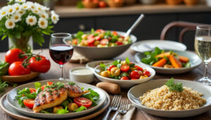 découvrez comment préparer un dîner complet savoureux en seulement 30 minutes. recette facile, rapide et idéale pour un repas express en semaine !