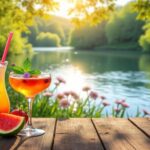 découvrez une sélection rafraîchissante de cocktails d'été parfaits à déguster en bord de rivière pour des moments conviviaux et relaxants sous le soleil.