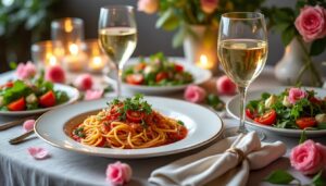 découvrez des plats végétariens gourmands et raffinés pour un dîner romantique inoubliable. recettes faciles et savoureuses qui raviront vos papilles et votre cœur.
