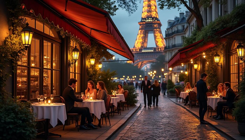 découvrez le top 10 des restaurants romantiques à paris pour une soirée inoubliable en amoureux, alliant ambiance charmante et cuisine raffinée.