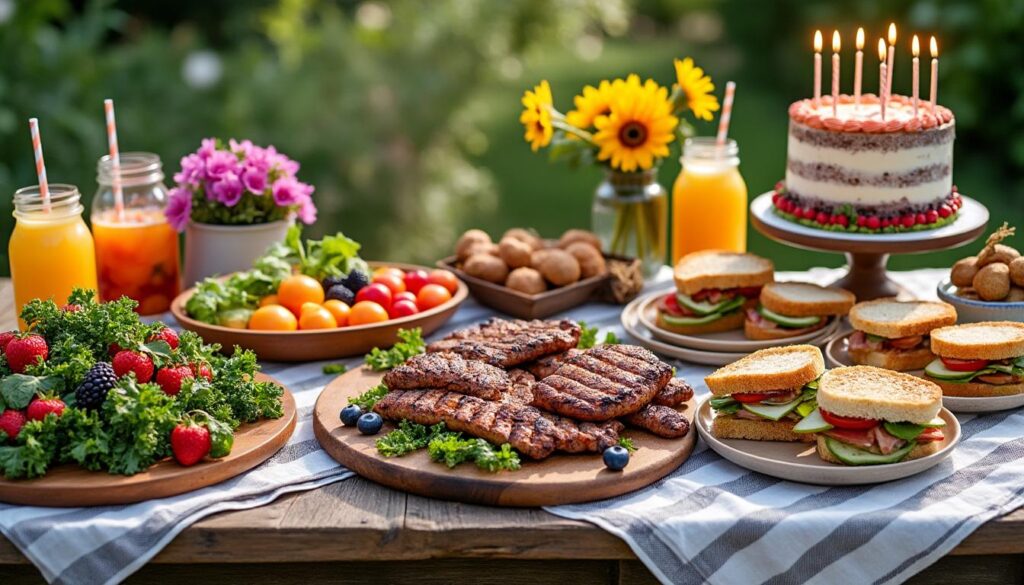 découvrez les meilleurs plats à préparer pour un anniversaire en plein air, des recettes savoureuses et faciles à réaliser pour une fête réussie sous le soleil.