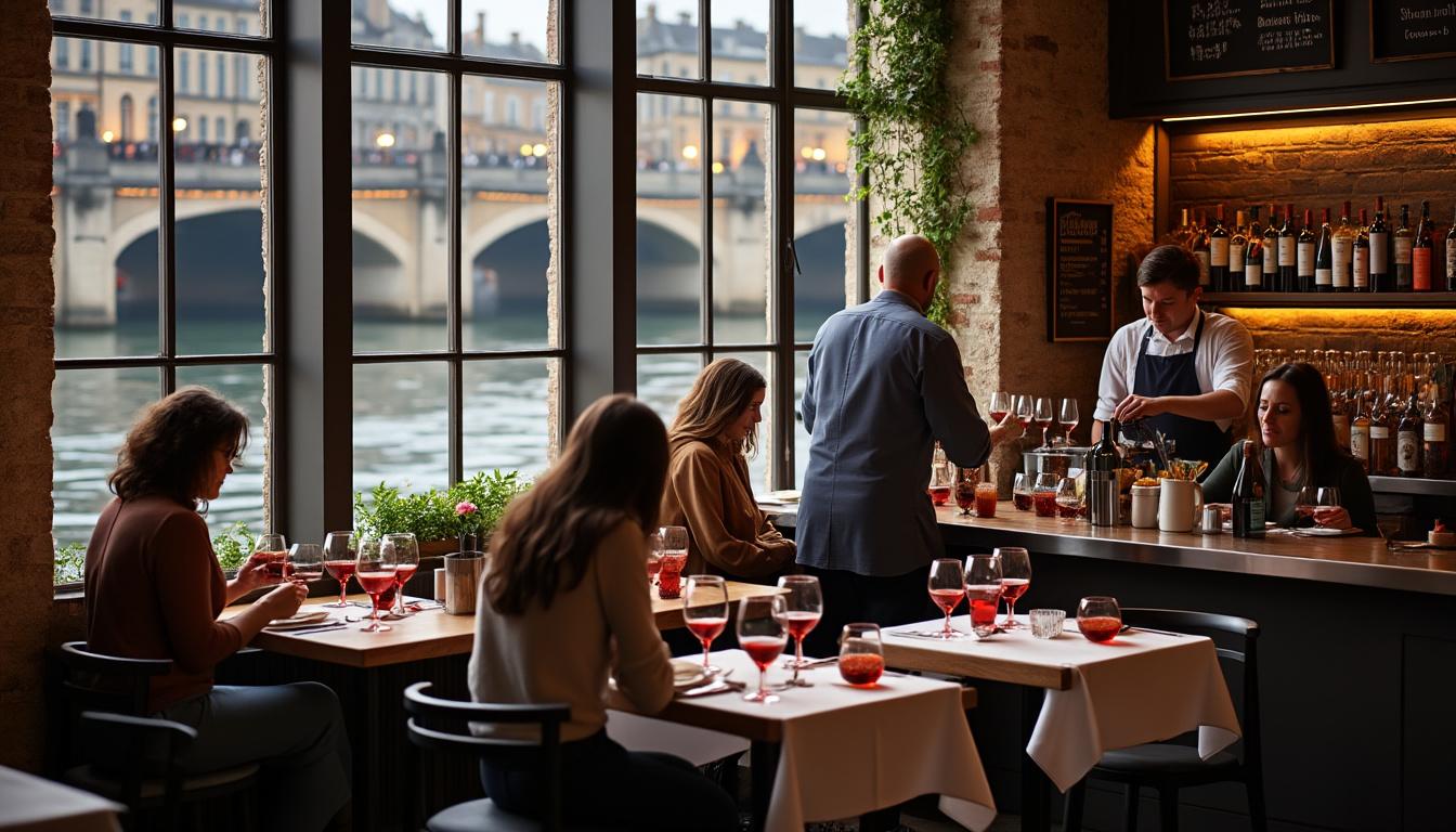 découvrez les meilleurs endroits pour savourer un bon verre de vin à bordeaux, entre caves traditionnelles et bars à vin conviviaux.