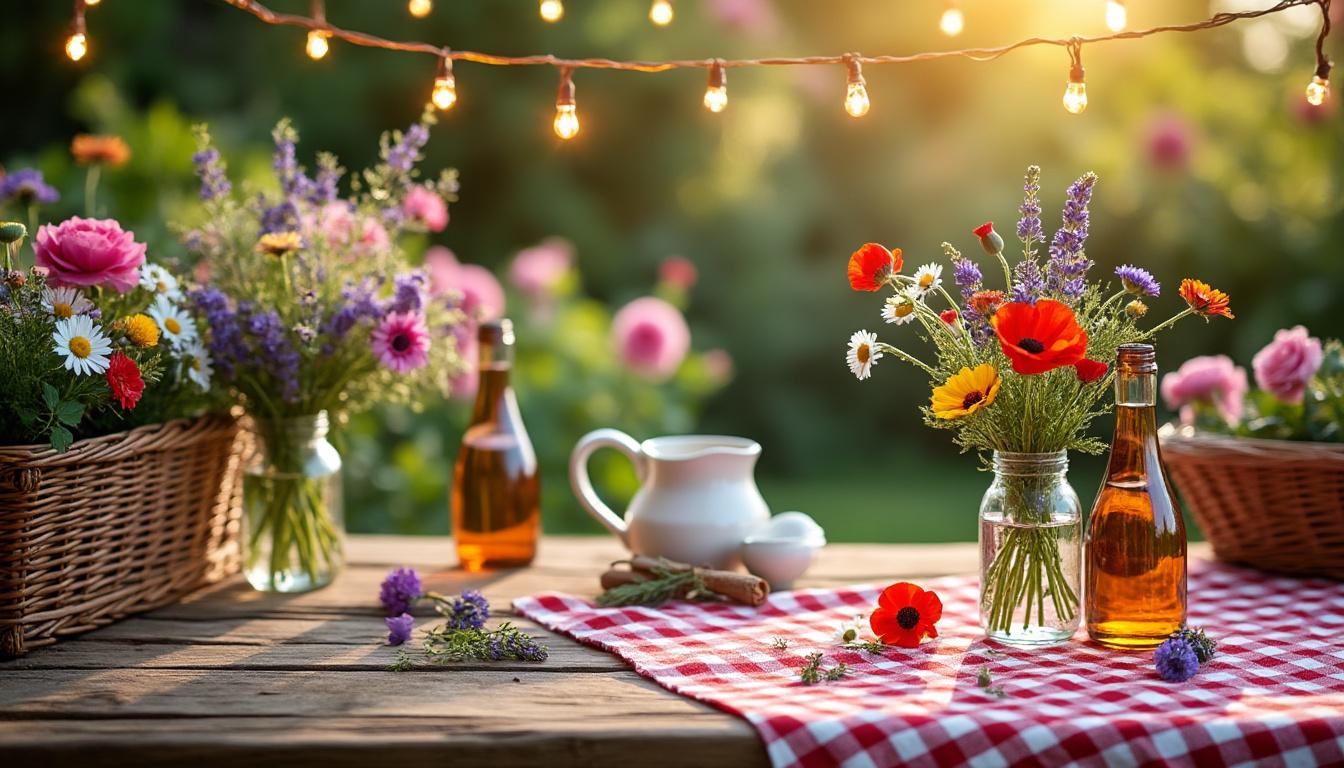 découvrez des idées de décorations de table façon guinguette pour une ambiance festive et conviviale, idéale pour vos repas en plein air et événements champêtres.