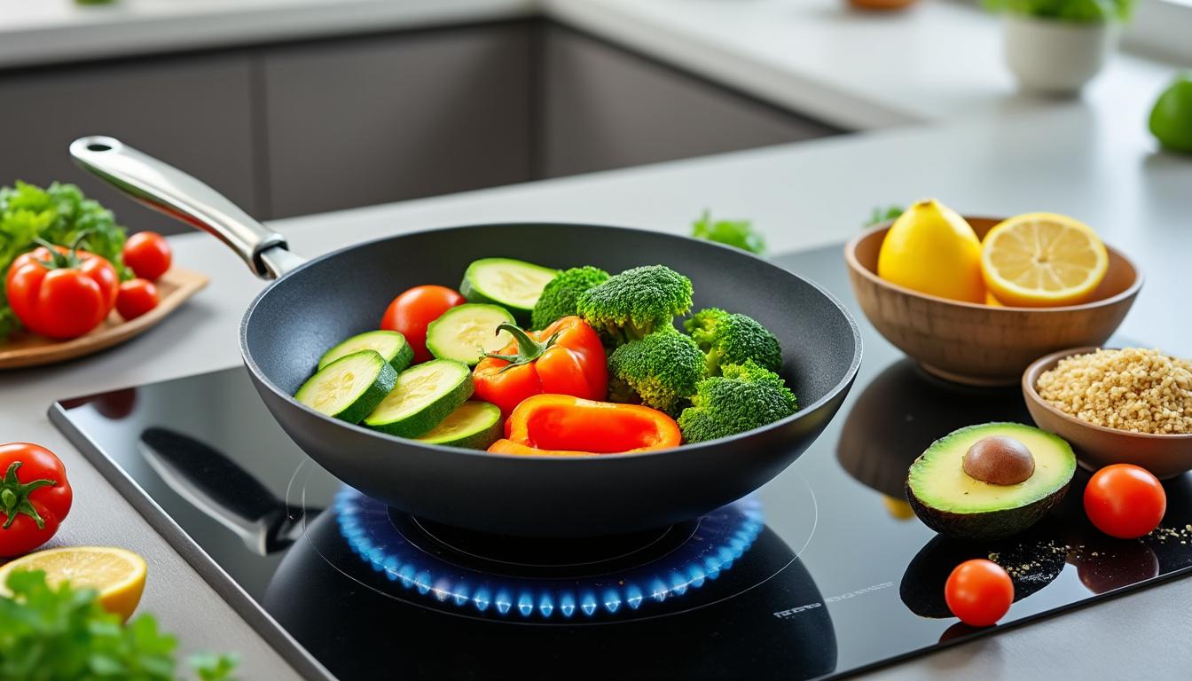 découvrez notre sélection des meilleures poêles pour une cuisson saine sans matière grasse, alliant performance et facilité d'entretien.