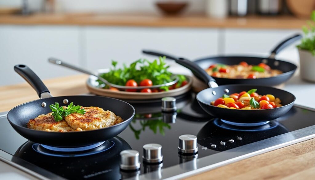 découvrez notre sélection des meilleures poêles pour cuisiner sans matière grasse, offrant une cuisson saine, facile et savoureuse à chaque repas.