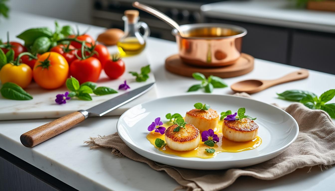 découvrez nos astuces pour préparer un dîner gastronomique chez vous, comme un vrai chef, et impressionnez vos invités avec des plats savoureux et raffinés.